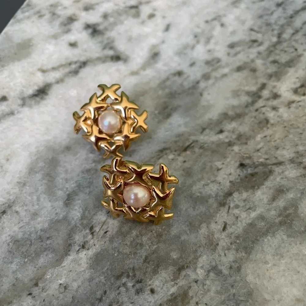 MONET vintage clips earrings- excellent condition - Picture 7 of 11